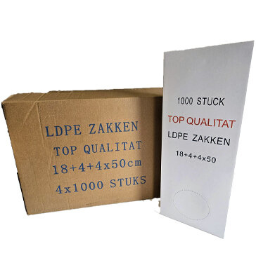 LDPE zakken