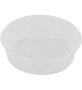 Bak +Deksel, cup, rippelcup, PP, 125ml, rond, Ø101mm, transparant